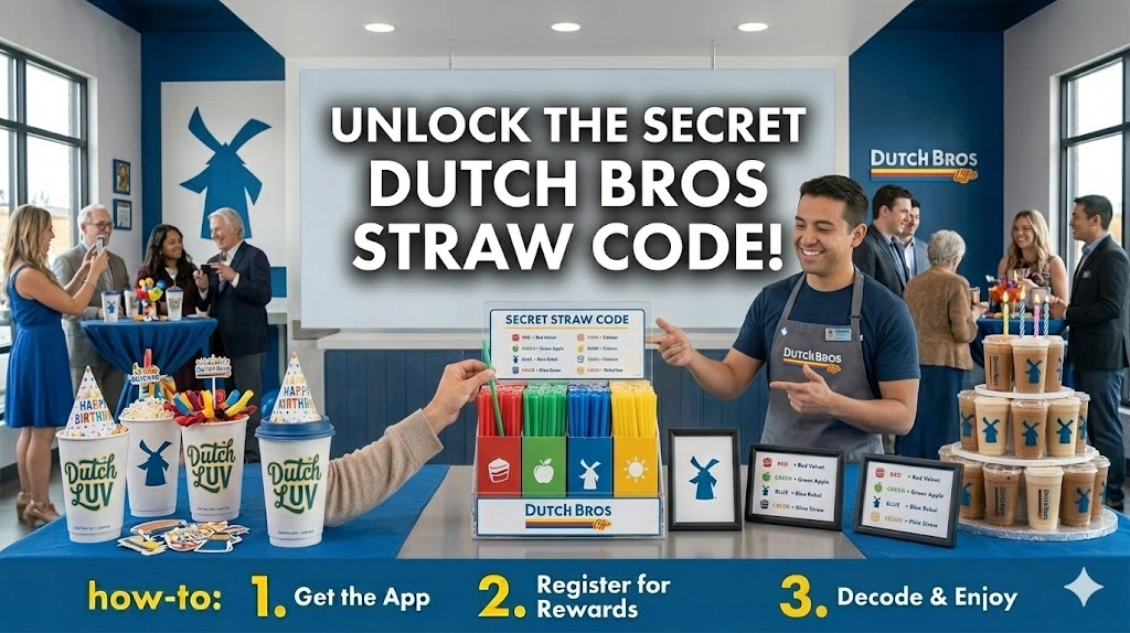 Dutch Bros Straw Code Colors Explained – Pink Green Orange Yellow Blue