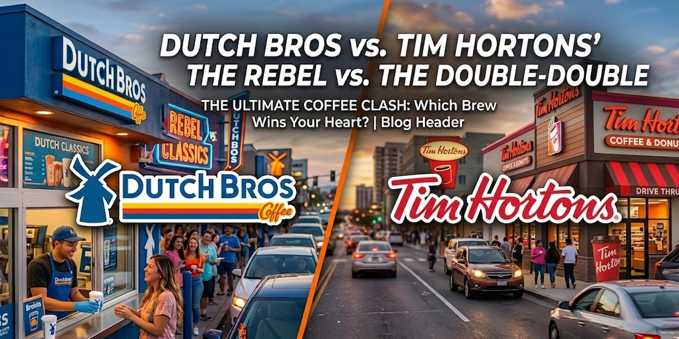 Dutch Bros vs Tim Hortons Menu Comparison 2026