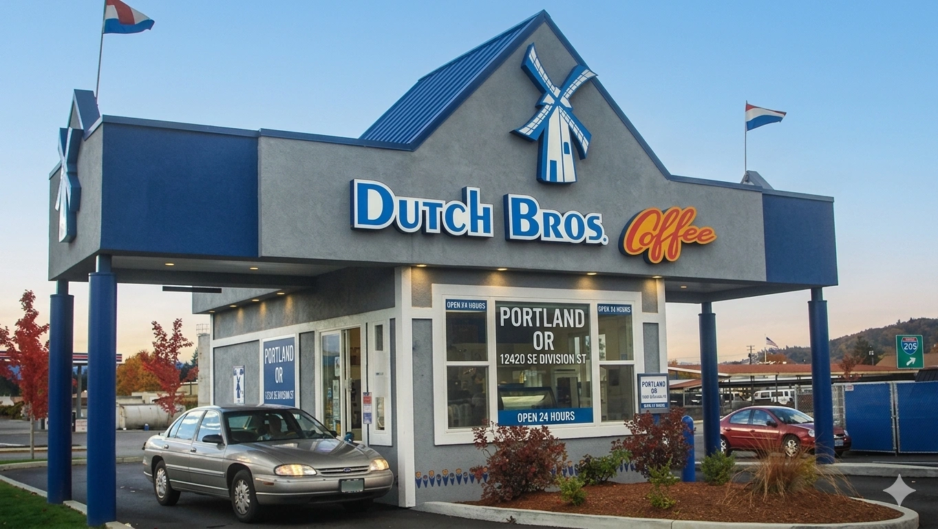 Dutch Bros 24 Hour Location Portland Oregon