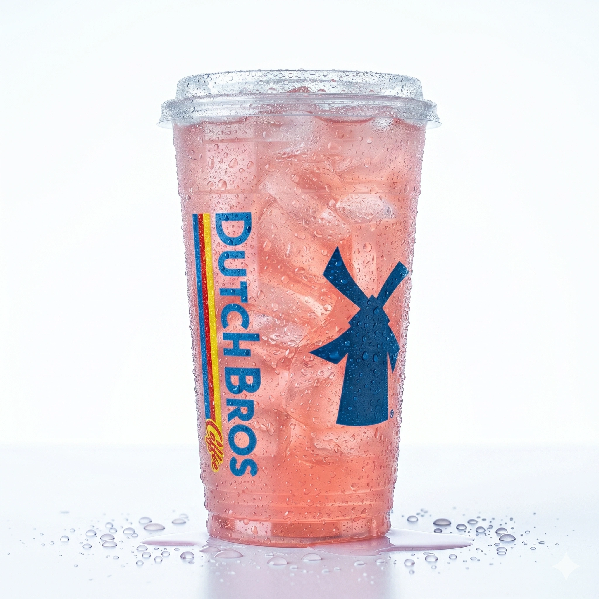 Blended Peach Dutch Bros Rebel Energy Drink