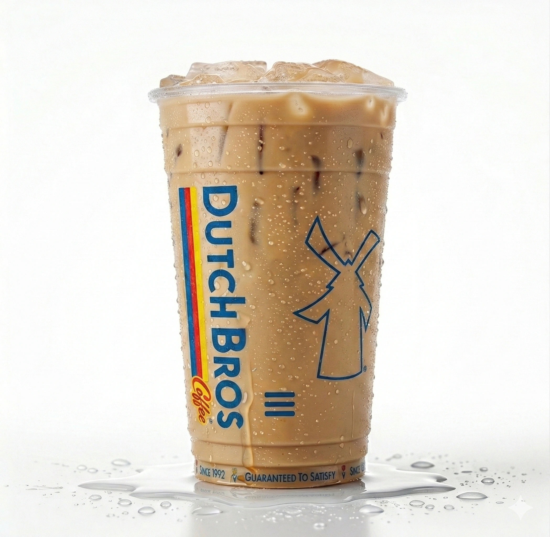 Dutch Bros Iced Vanilla Zero Sugar Protein Latte