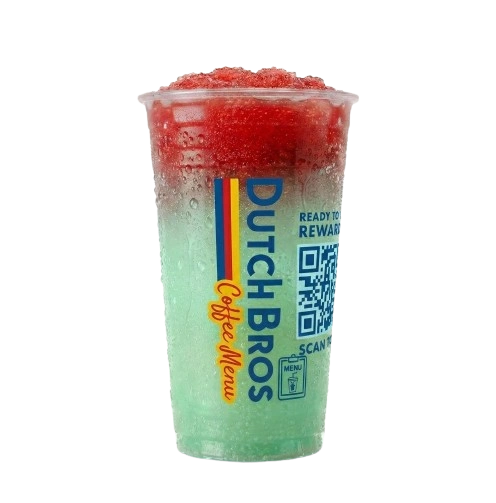 Dutch Bros Ocean Water Rebel Secret Menu Drink