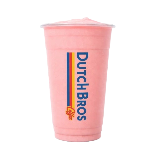 Strawberry Dutch Bros Fruit Smoothie