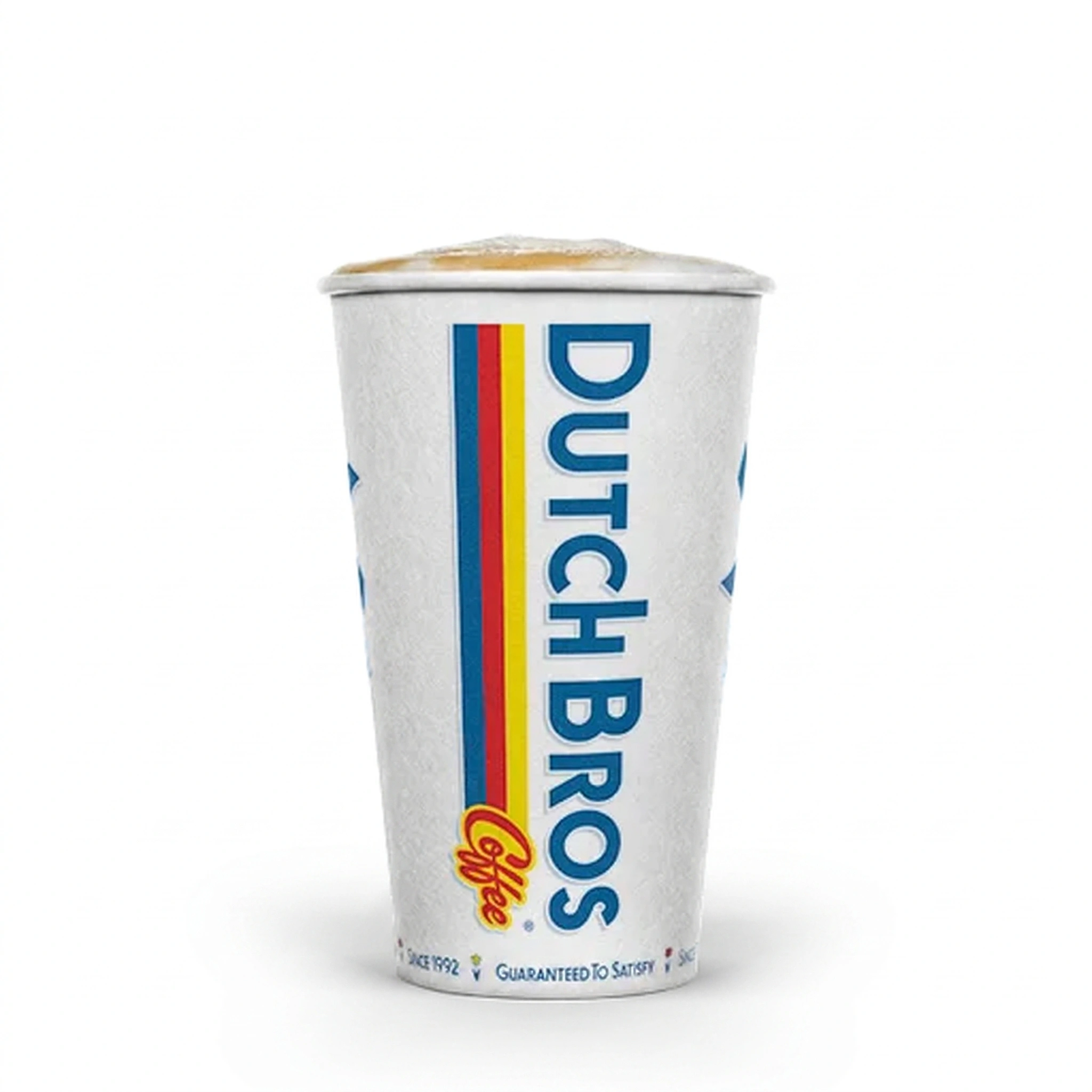 Dutch Bros Hot Vanilla Zero Sugar Protein Latte