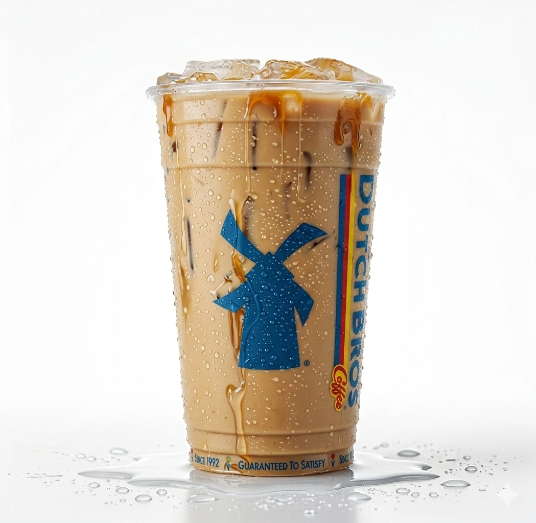 Dutch Bros Iced Golden Eagle Protein Latte