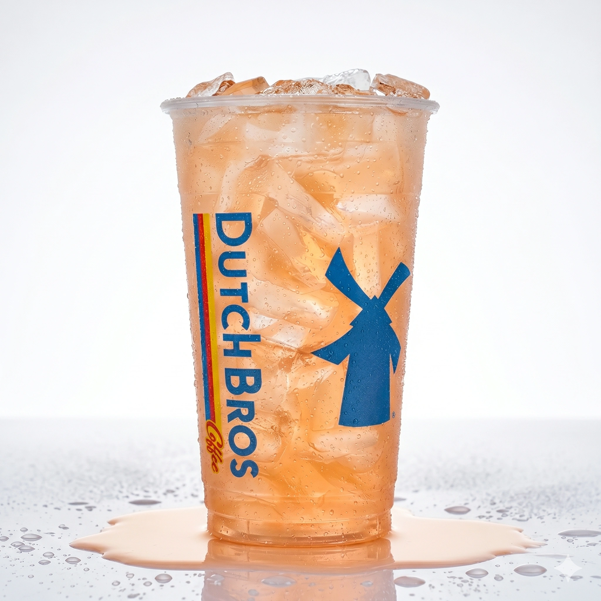 Iced Peach Ring Dutch Bros Rebel Energy Drink